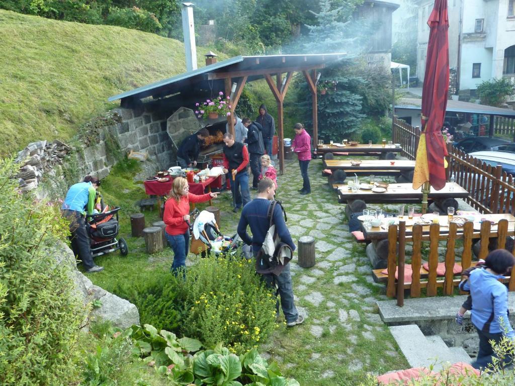 Penzion Na Rozcesti Janov nad Nisou Buitenkant foto
